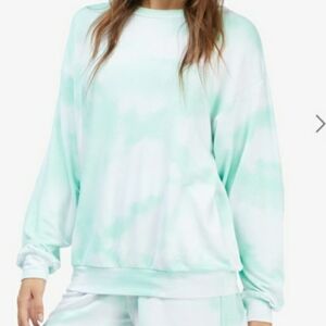 Roxy Lounge Life Crew Oversized Sweatshirt Size S NWT